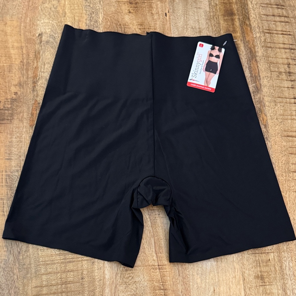 Skinnygirl Black Smoothers & Shapers laser shaping shorts shapewear NWT